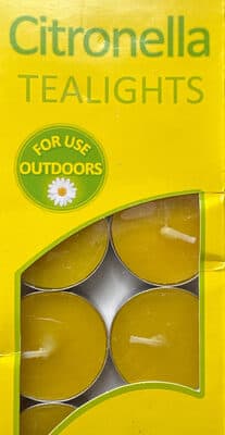 Citronella, Tealights