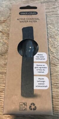 Active charcoal water filter