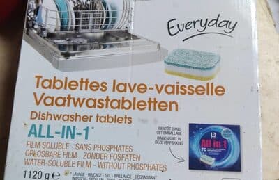 Tablette lave vaisselle