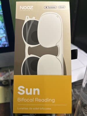 Sun bifocal reading