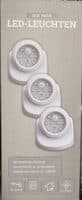 3er-Pack LED-Leuchten