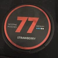Strawberry nicotine pouches