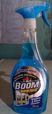 Shine plus window & glass cleaner