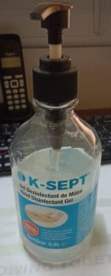 Gel dezinfectant de mâini