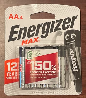 AA batteries