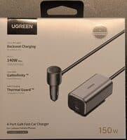 150W 4-port GaN Fast Car Charger
