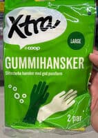 Gummihansker, Large