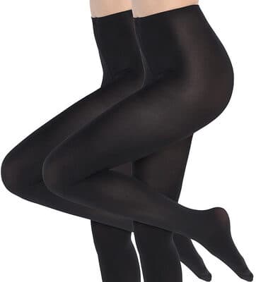 Tights Basic 40 Den L/XL Black 2pk Pierre R