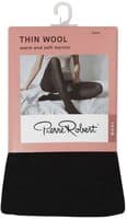Tights Wool Thin 40-44 Black Pierre Robert