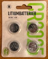 Litiumbatterier CR2025