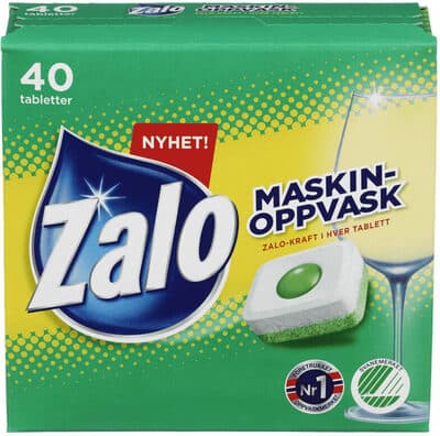 Zalo Maskinoppvask 40 tabletter