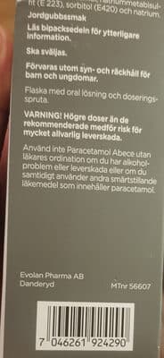 paracetamol ABECE
