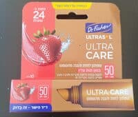 שפתון לחות והגנה מהשמש בגוון תות עדין - Ultrasol Ultra Care