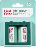 Batterier Alkaliske D 1,5V LR20