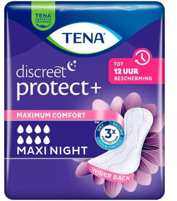 Tena Discreet protect maxi night maandverband