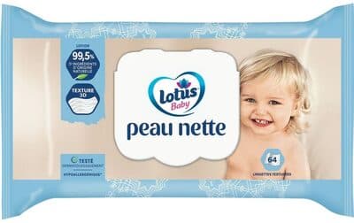 Lingettes Baby Peau Nette