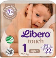 Libero Touch diapers, size 1 (2-5 kg)