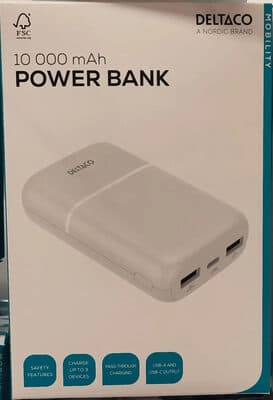 Power bank 10 000 mAh