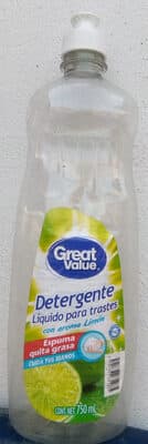 Detergente liquido para trastes