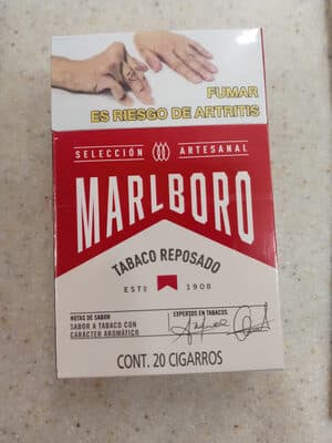 marlboro rojo tabaco reposado