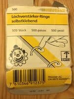 Lochverstärker-Ringe selbstklebend