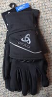 Reflective running cover gloves
