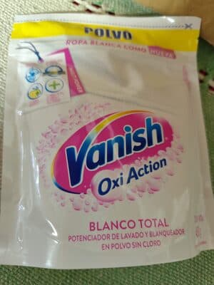 Vanish ropa blanca