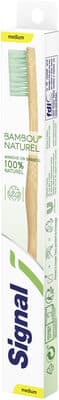 Signal Brosse à Dents Bambou Naturel Medium x1