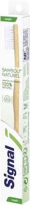 Signal Brosse à Dents Bambou Naturel Souple x1