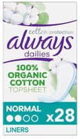 Dailies Cotton Normal Inlegkruisjes