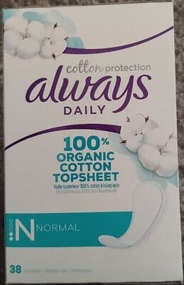 Always Daily Cotton Protection Inlegkruisjes