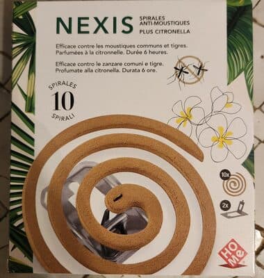 Spirales anti-moustiques