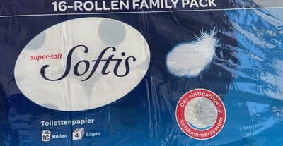 Toilettenpapier (16 Rollen, 4-lagig)