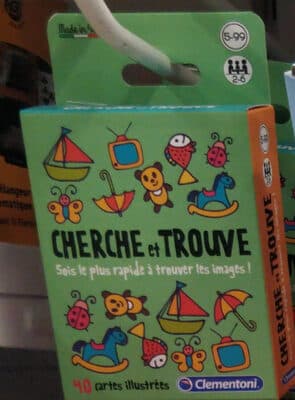 Jeu De Carte Cherche et trouve