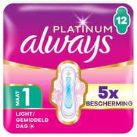 Platinum Dag Maandverband size 1