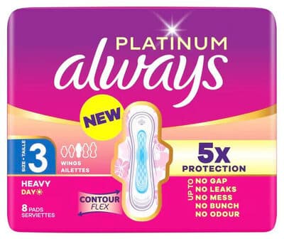 Platinum Dag Maandverband size 3
