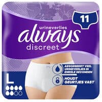 Discreet Broekjes voor Urineverlies L