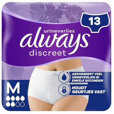 Discreet Broekjes voor Urineverlies