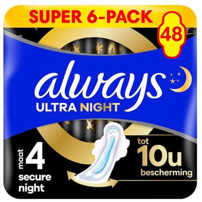 Ultra Secure Night (Maat 4) Maandverband met Vleugels