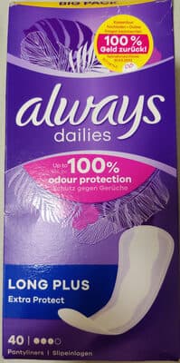 Slipeinlagen Long Plus Extra Protect