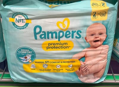 Bleier størrelse 2 (4-8 kg)