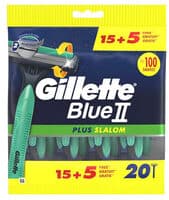 Gillette Blue II Plus Slalom Wegwerpmesjes
