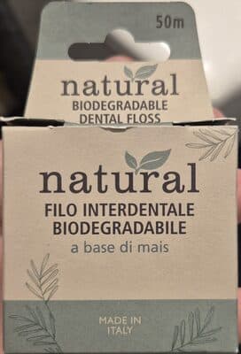 Corn-based biodegradable dental floss