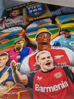 Fifa 365 album stickers