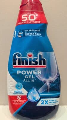 Finish - Power gel - ALL IN 1
