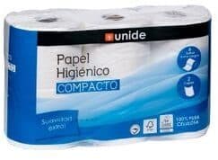 Papel higiénico compacto