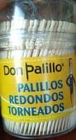 Palillos Redondos Torneados