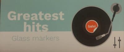 Greatest hits Glass marker