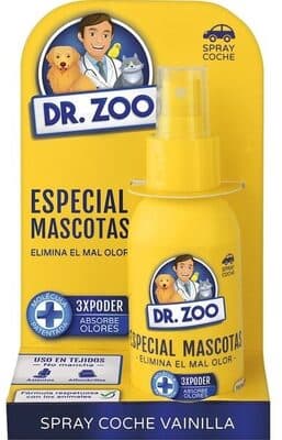 Ambientador para coche especial mascotas aroma a vainilla