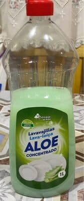 Lavavajillas Aloe concentrado